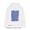 Sweatshirt Oversize - CALAVERA AZUL - Label BOSSI 