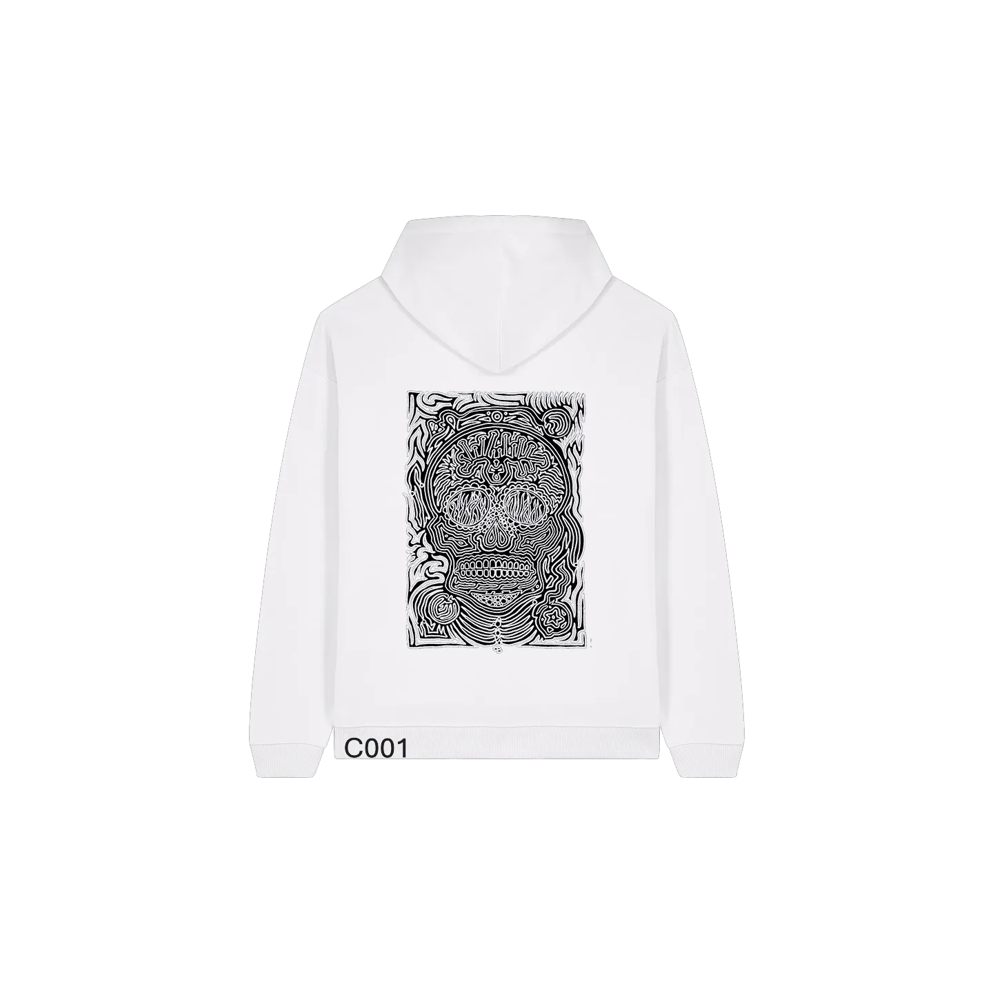 Sweatshirt Oversize - CALAVERA NEGRA - Label BOSSI