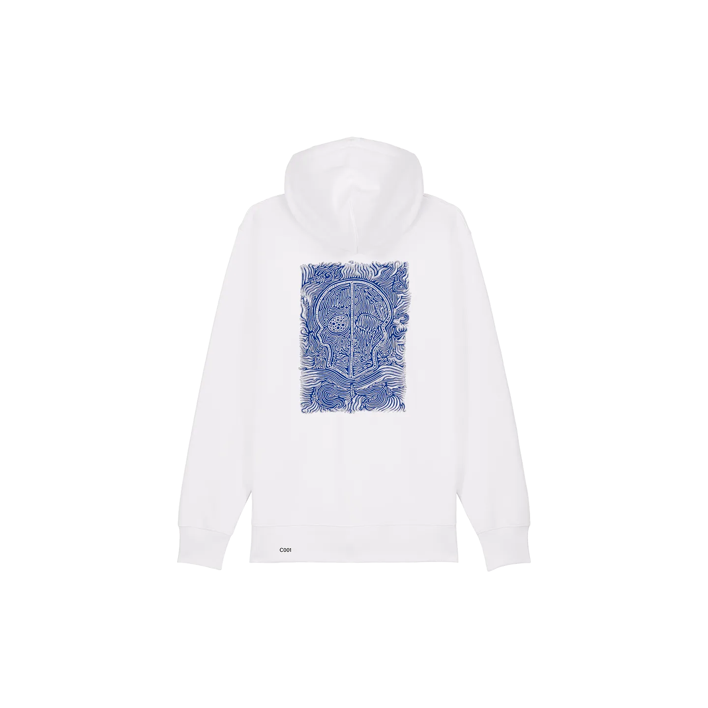Sweatshirt Zippé - CALAVERA AZUL - Label BOSSI
