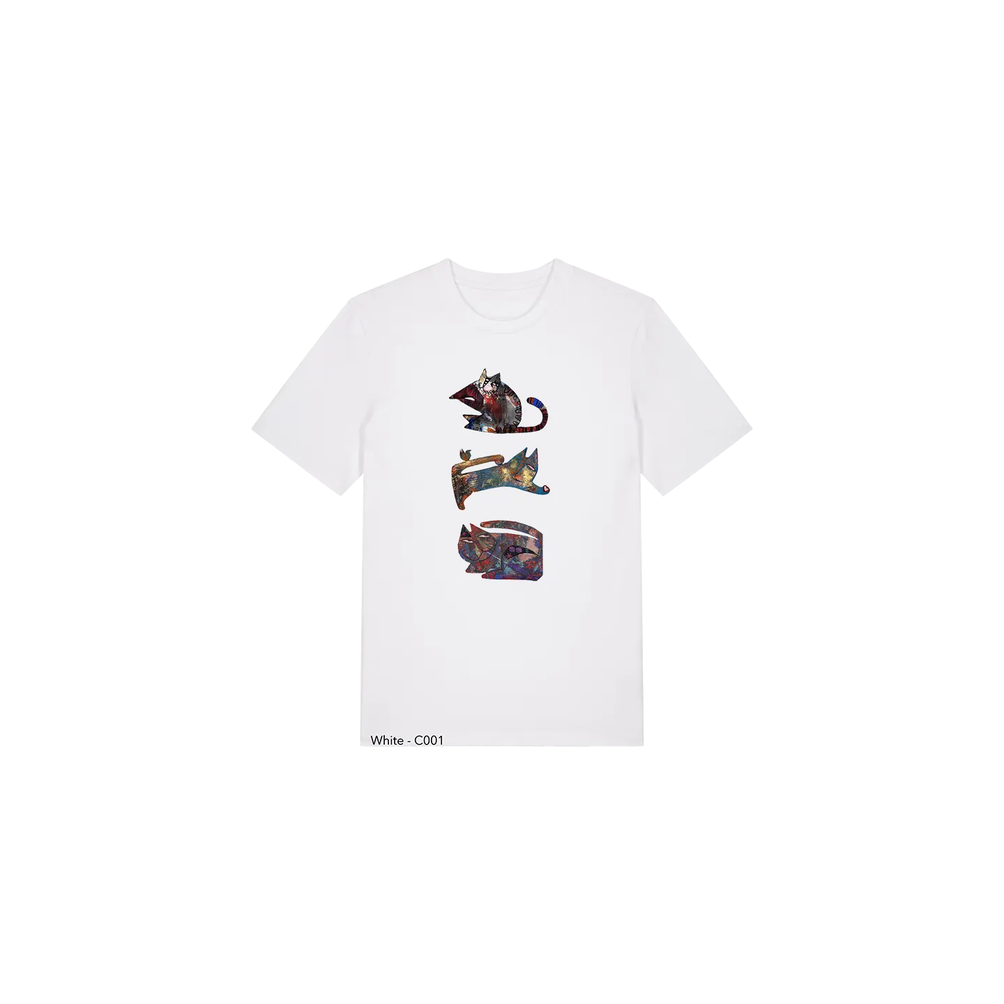 T-shirt Unisexe - LES CHATS - Label DINA