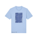 T-shirt Unisexe - CALAVERA AZUL - Label BOSSI 