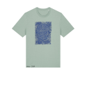 T-shirt Unisexe - CALAVERA AZUL - Label BOSSI 