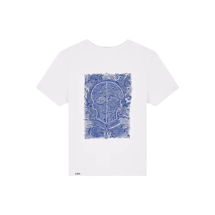 T-shirt Femme - CALAVERA AZUL - Label BOSSI 
