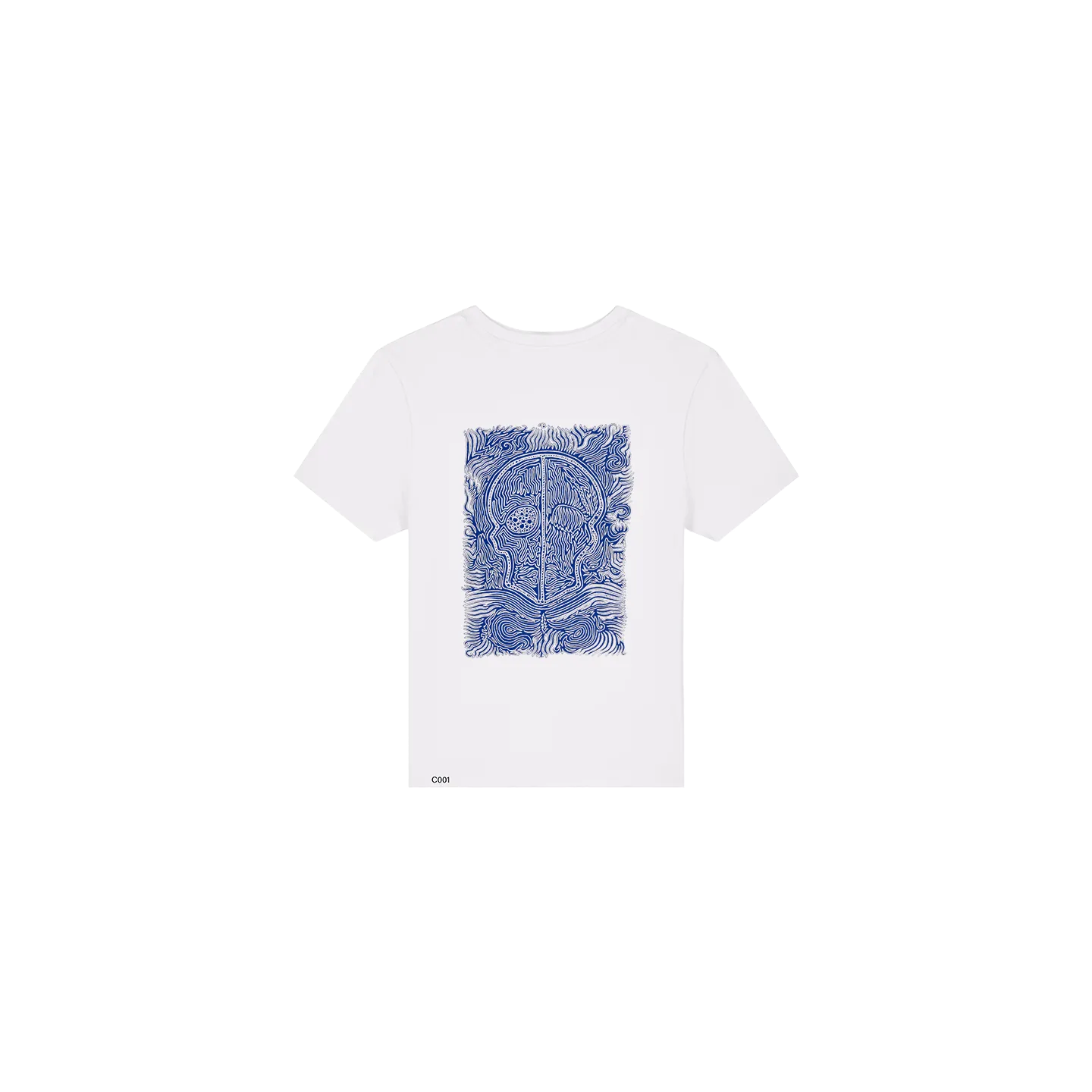 T-shirt Femme - CALAVERA AZUL - Label BOSSI 