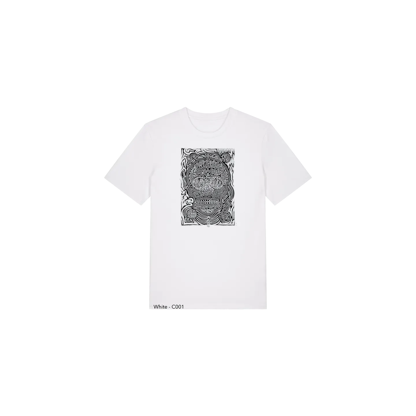 T-shirt Unisexe - CALAVERA NEGRA - Label BOSSI 