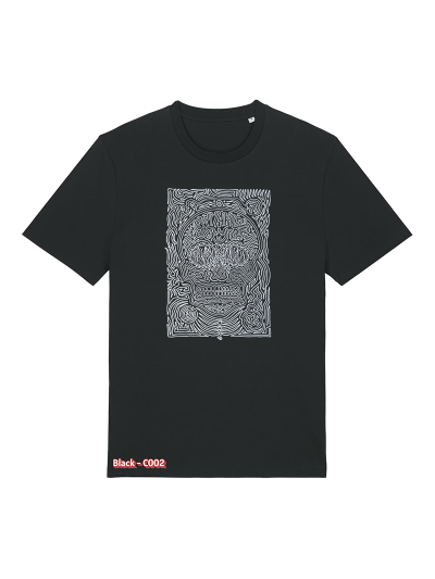 	T-shirt Unisexe - CALAVERA BLANCA - Label BOSSI