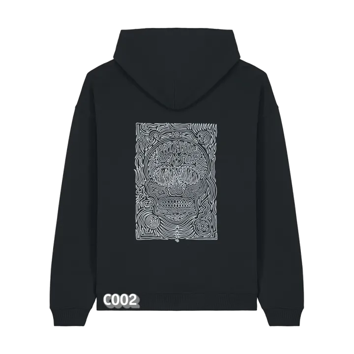 Sweatshirt Oversize - CALAVERA BLANCA - Label BOSSI
