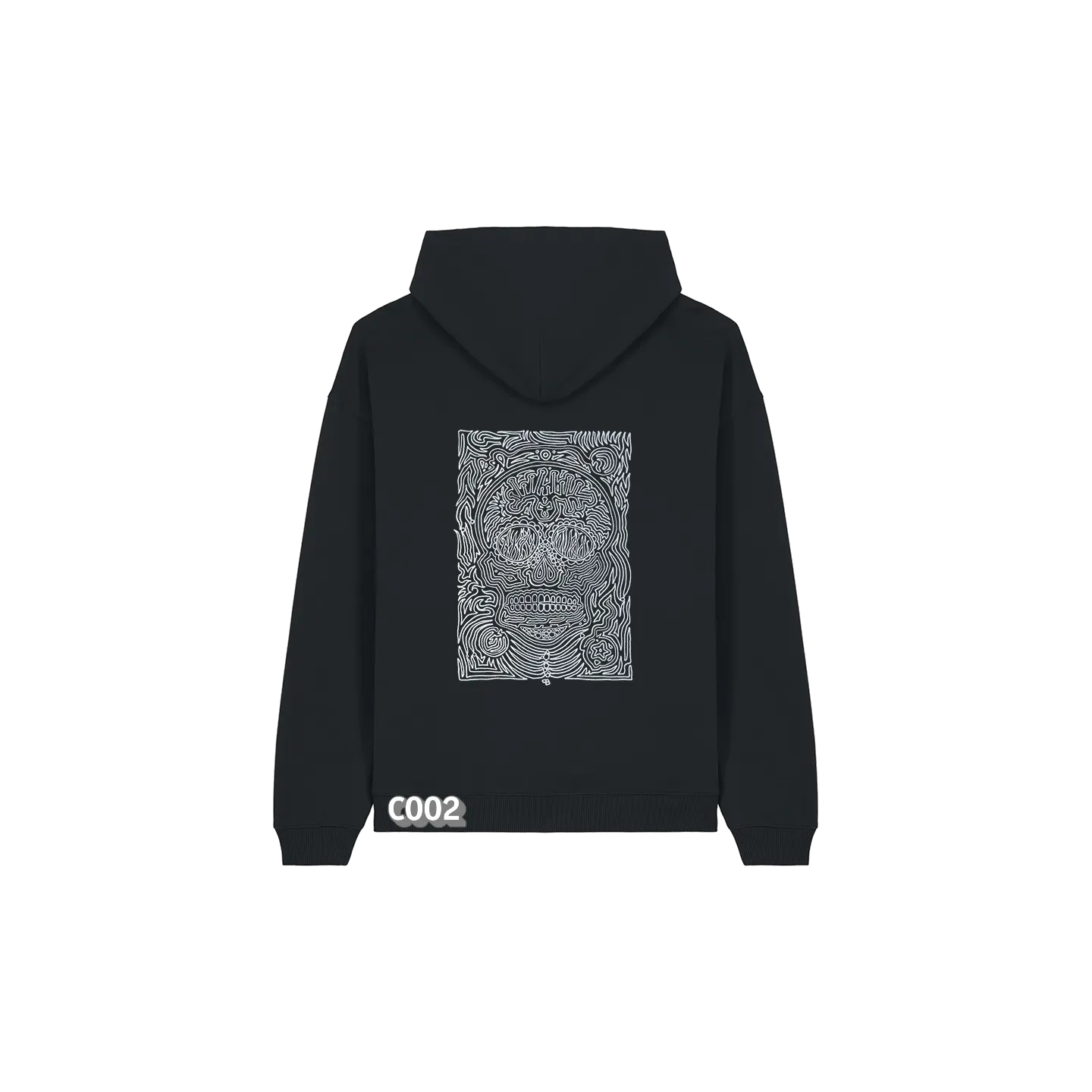Sweatshirt Oversize - CALAVERA BLANCA - Label BOSSI