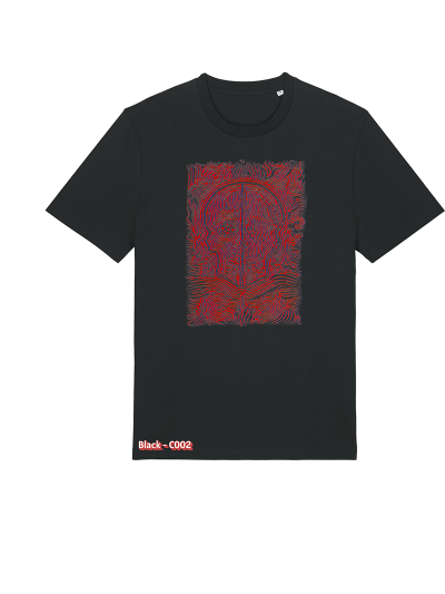 	T-shirt Unisexe - CALAVERA ROJA - Label BOSSI