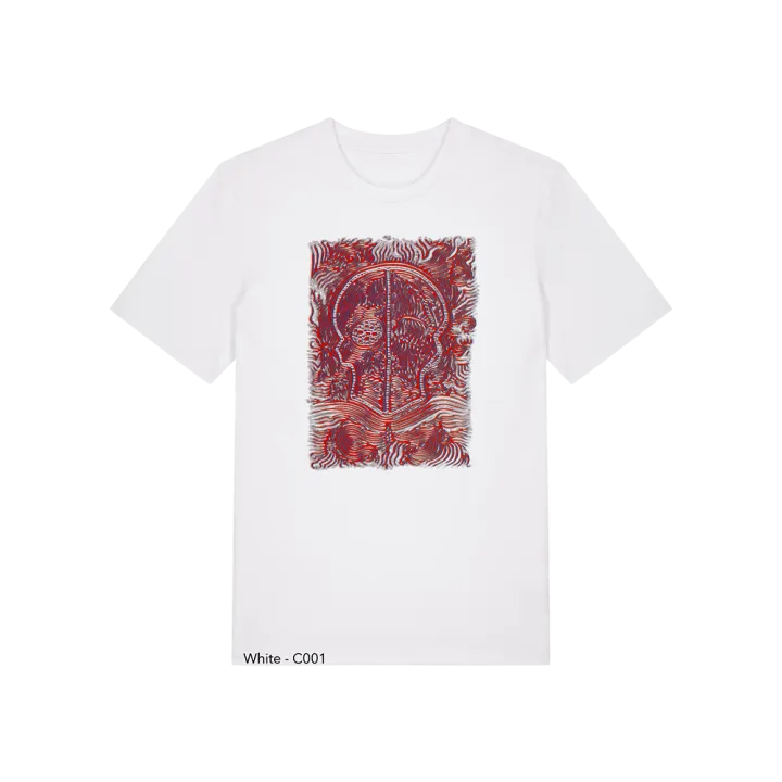 T-shirt Unisexe - CALAVERA ROJA - Label BOSSI