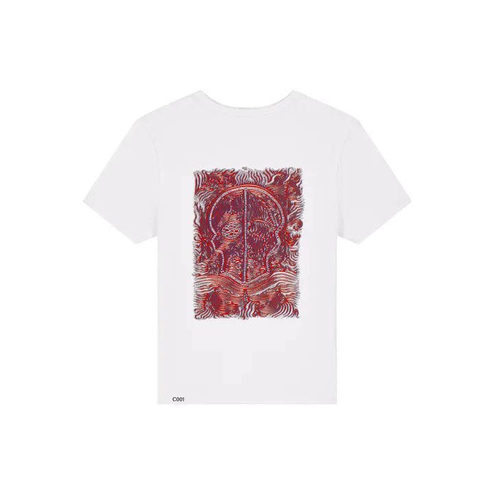 	T-shirt Femme - CALAVERA ROJA - Label BOSSI