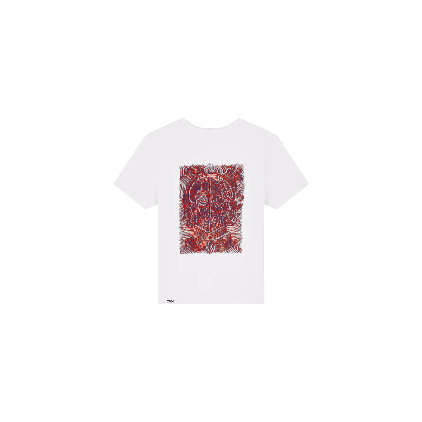 	T-shirt Femme - CALAVERA ROJA - Label BOSSI