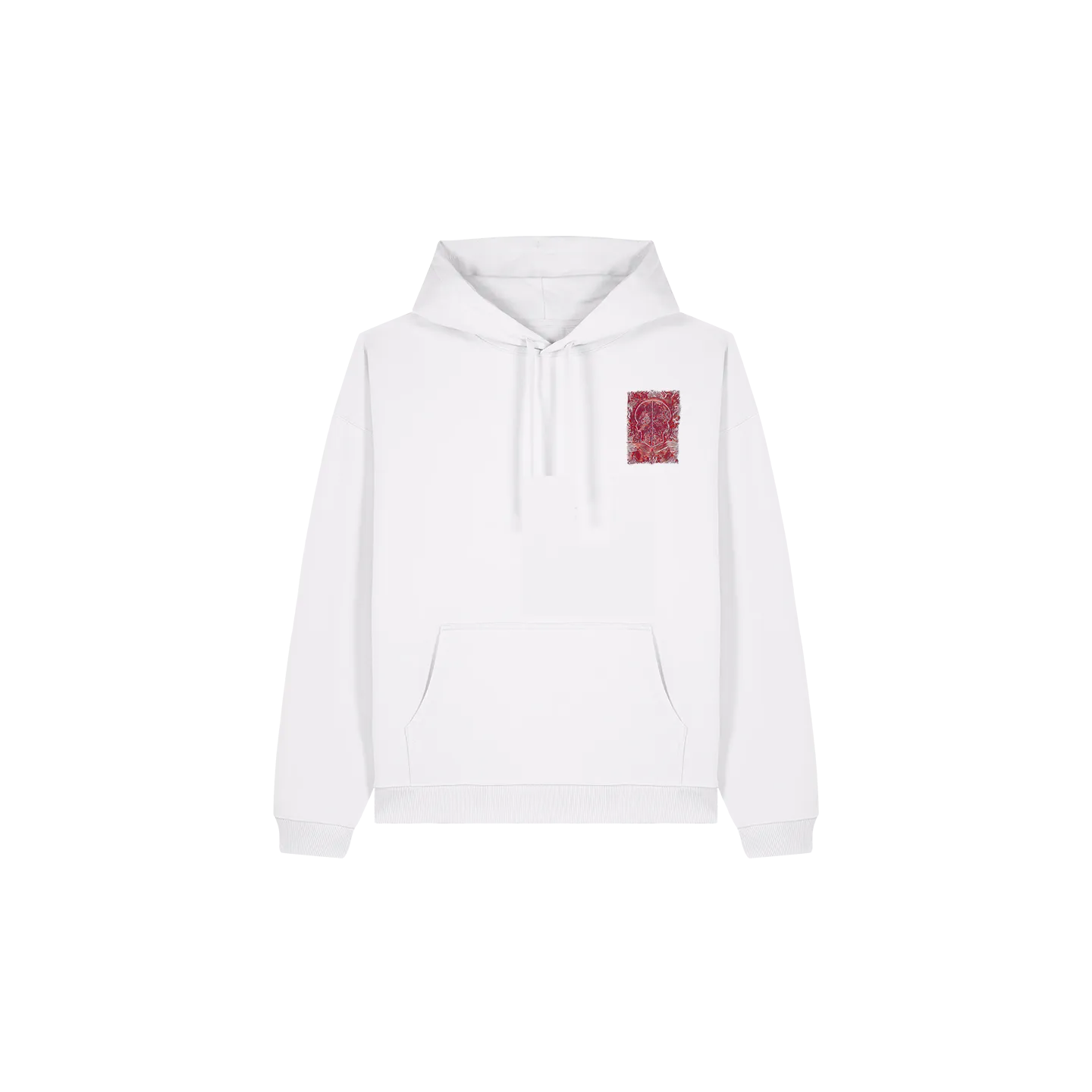 Sweatshirt Oversize - CALAVERA ROJA - Label BOSSI