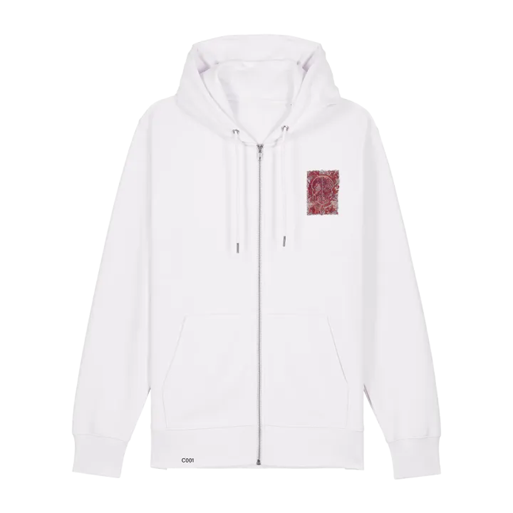 Sweatshirt Zippé - CALAVERA ROJA - Label BOSSI