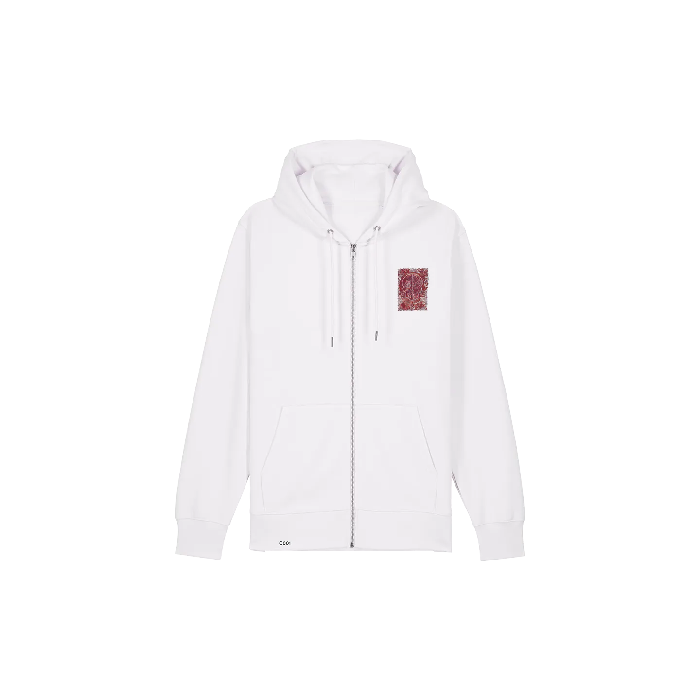 Sweatshirt Zippé - CALAVERA ROJA - Label BOSSI