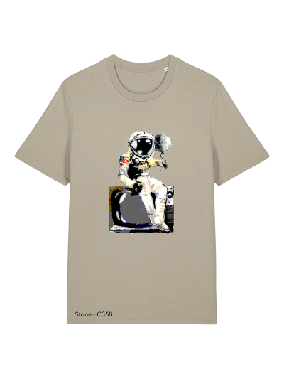 T-shirt Unisexe - ASTRONAUTE A LA UNE - Label GUERANDELLE