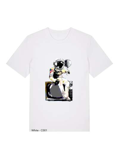 T-shirt Unisexe - ASTRONAUTE A LA UNE - Label GUERANDELLE
