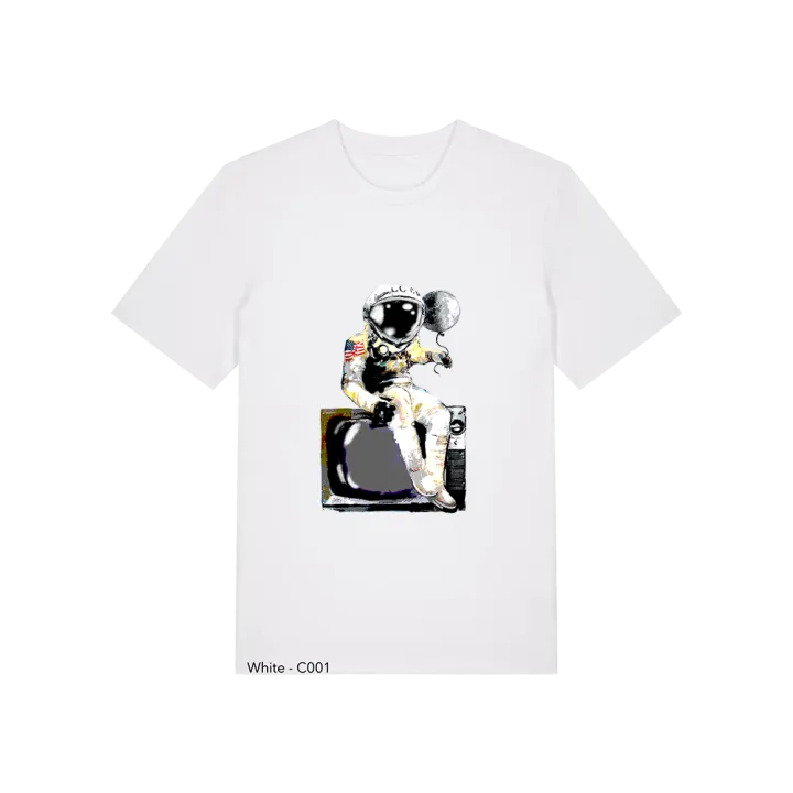 T-shirt Unisexe - ASTRONAUTE A LA UNE - Label GUERANDELLE