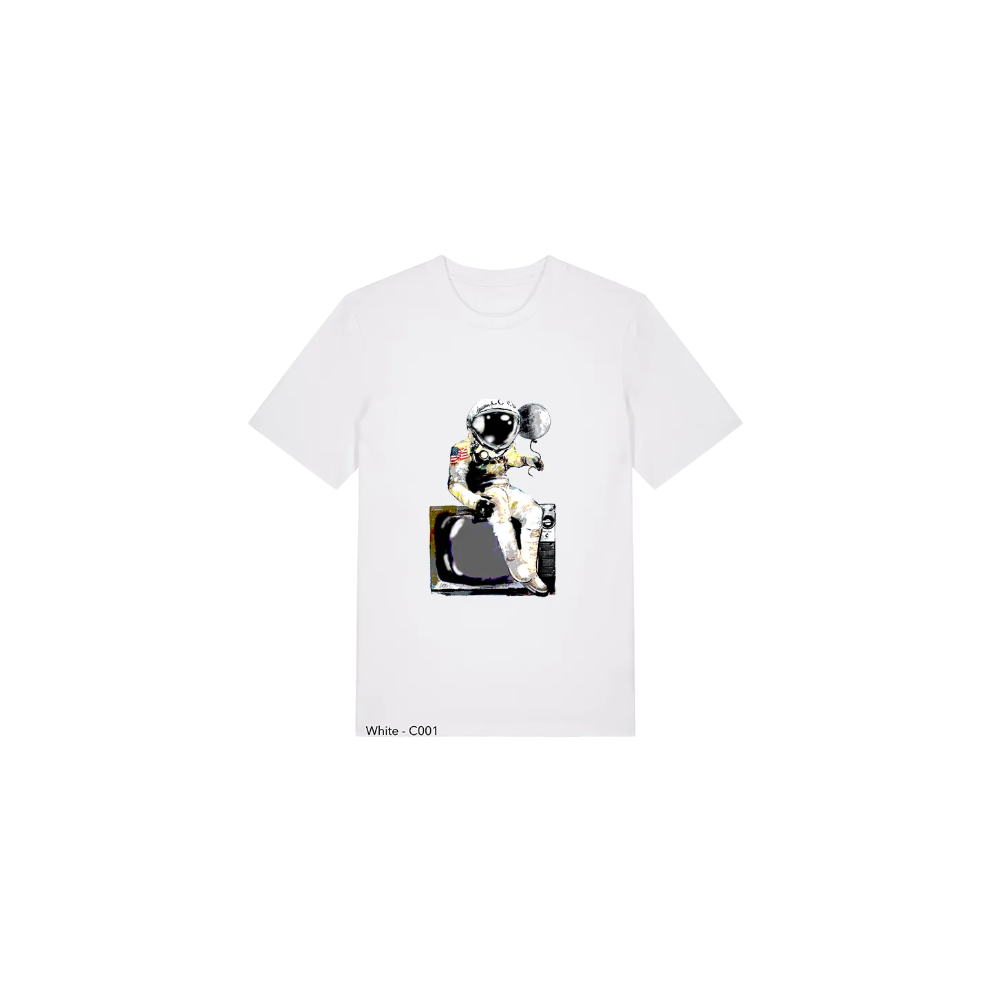 T-shirt Unisexe - ASTRONAUTE A LA UNE - Label GUERANDELLE