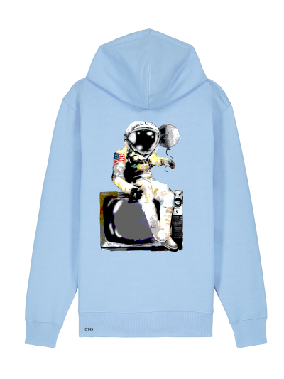 	Sweats Zippé - ASTRONAUTE A LA UNE - Label GUERANDELLE