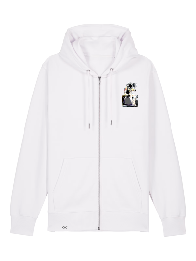 	Sweats Zippé - ASTRONAUTE A LA UNE - Label GUERANDELLE