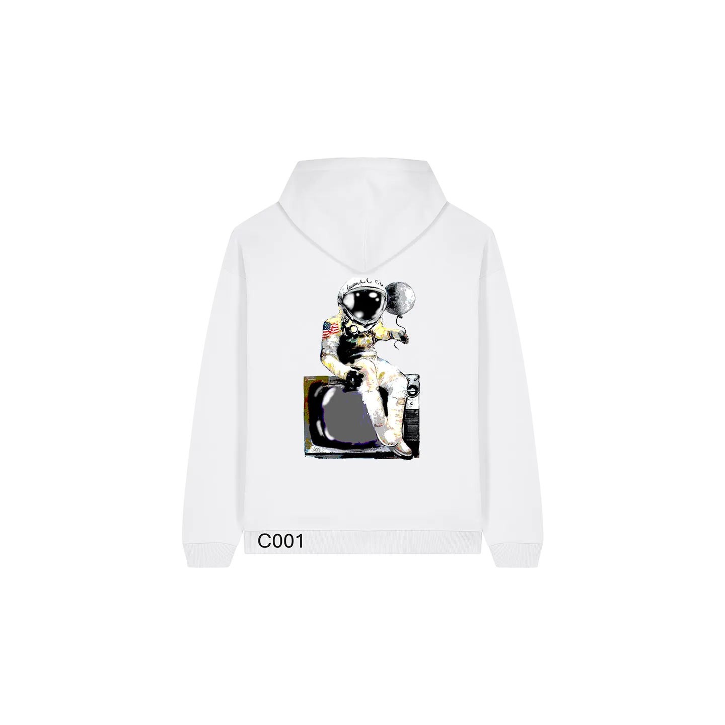 Sweatshirt Oversize- ASTRONAUTE A LA UNE - Label GUERANDELLE