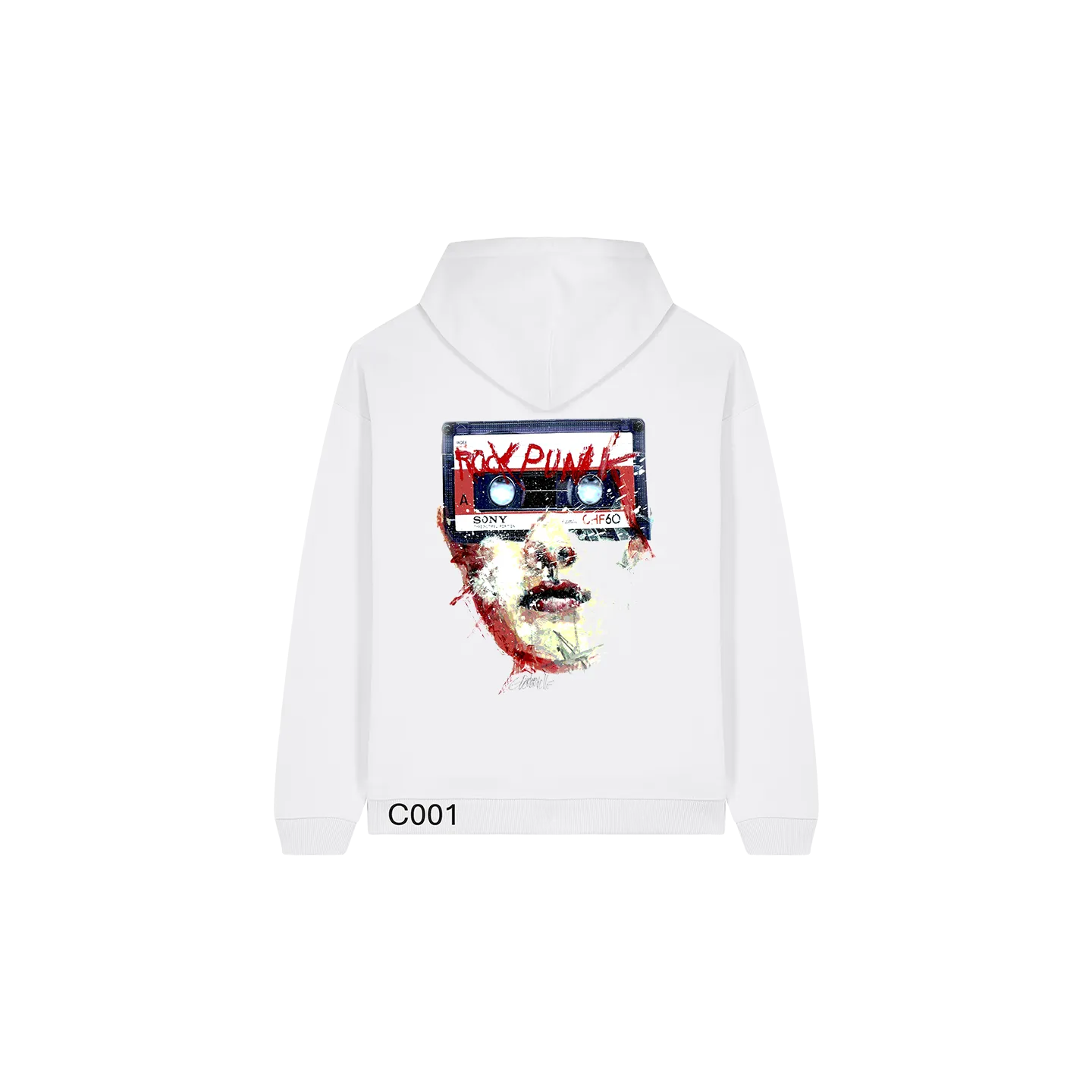 Sweatshirt Oversize - PUNK ROCK - Label GUERANDELLE