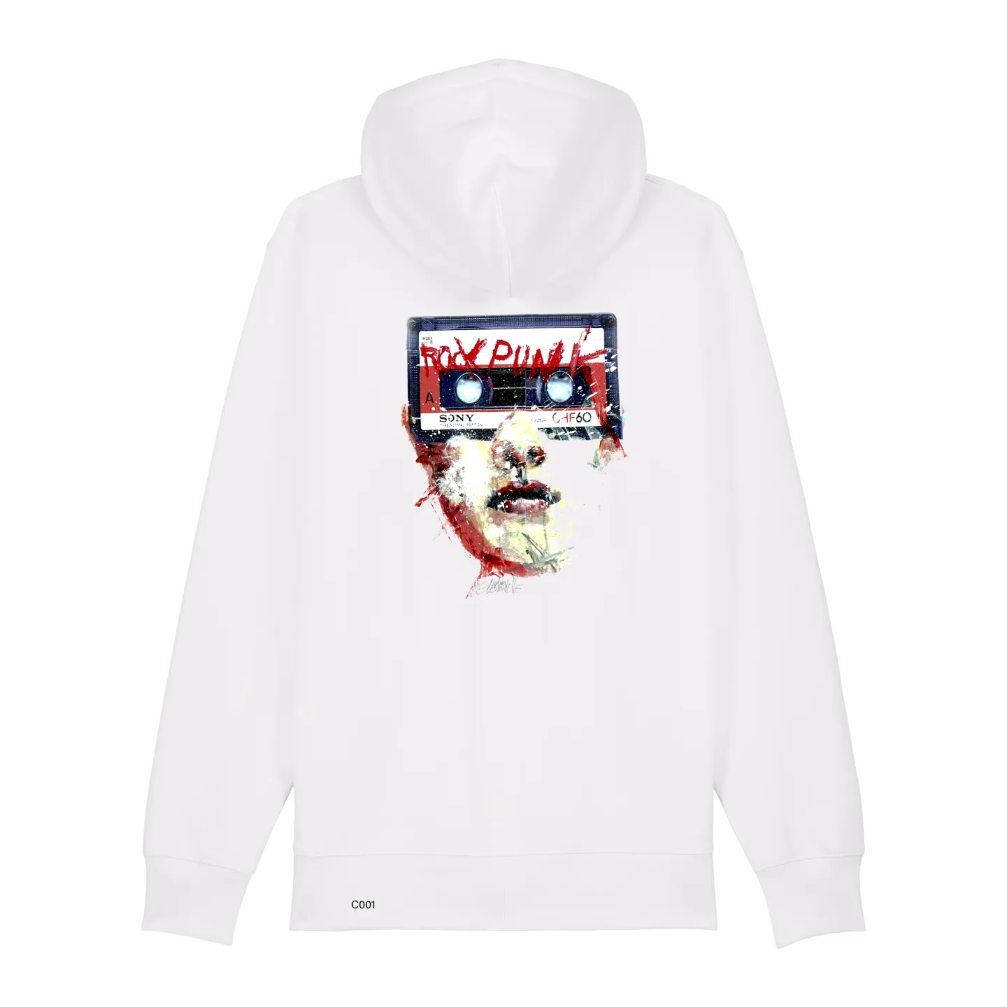 Sweatshirt Zippé - PUNK ROCK - Label GUERANDELLE