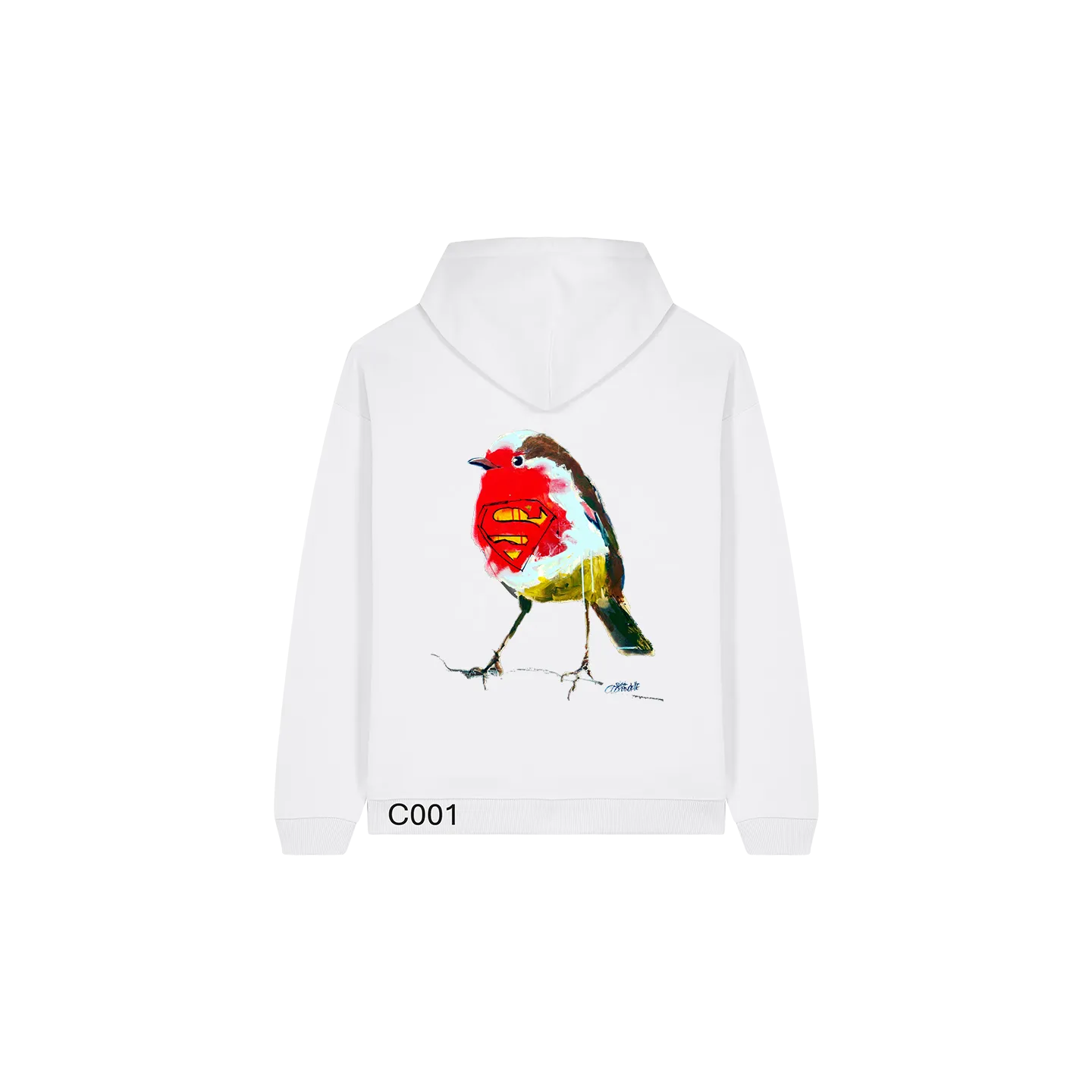 Sweatshirt Oversize - SUPER BIRD - Label GUERANDELLE