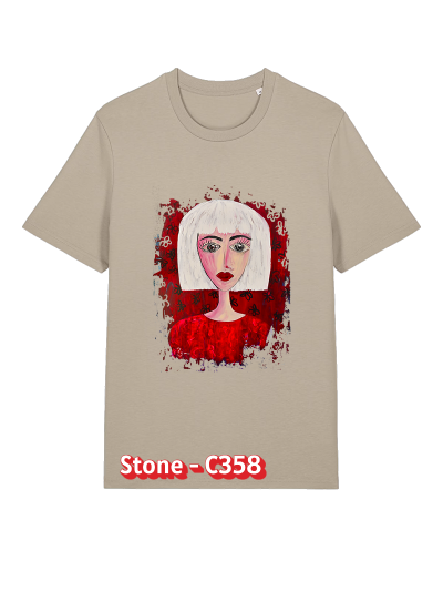 T-shirt Unisexe - FEMME EN ROUGE - Label PyM