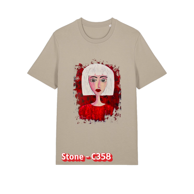 T-shirt Unisexe - FEMME EN ROUGE - Label PyM