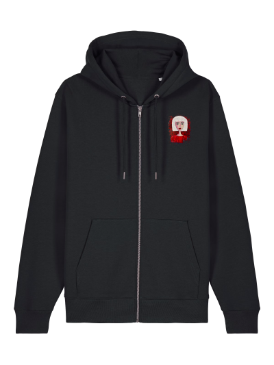 	Sweats Zippé - FEMME EN ROUGE - Label PyM