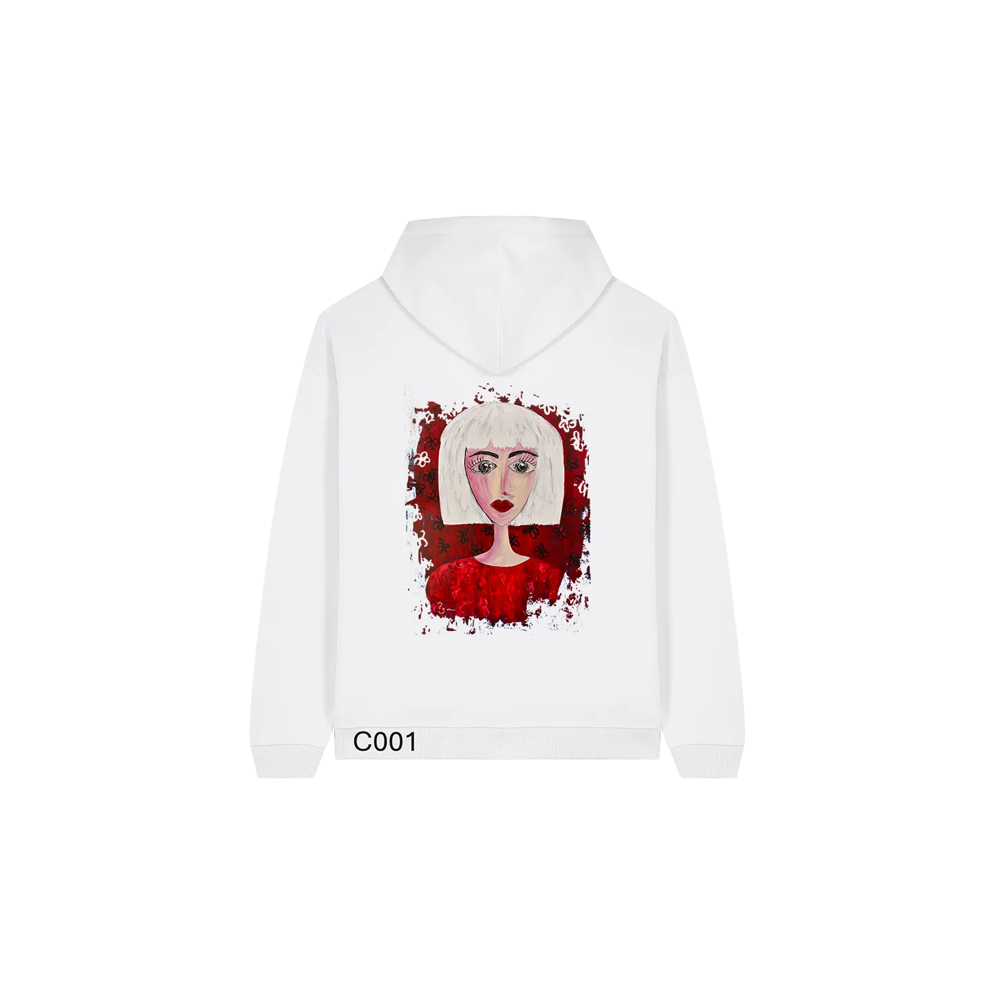 Sweatshirt Oversize - FEMME EN ROUGE - Label PyM