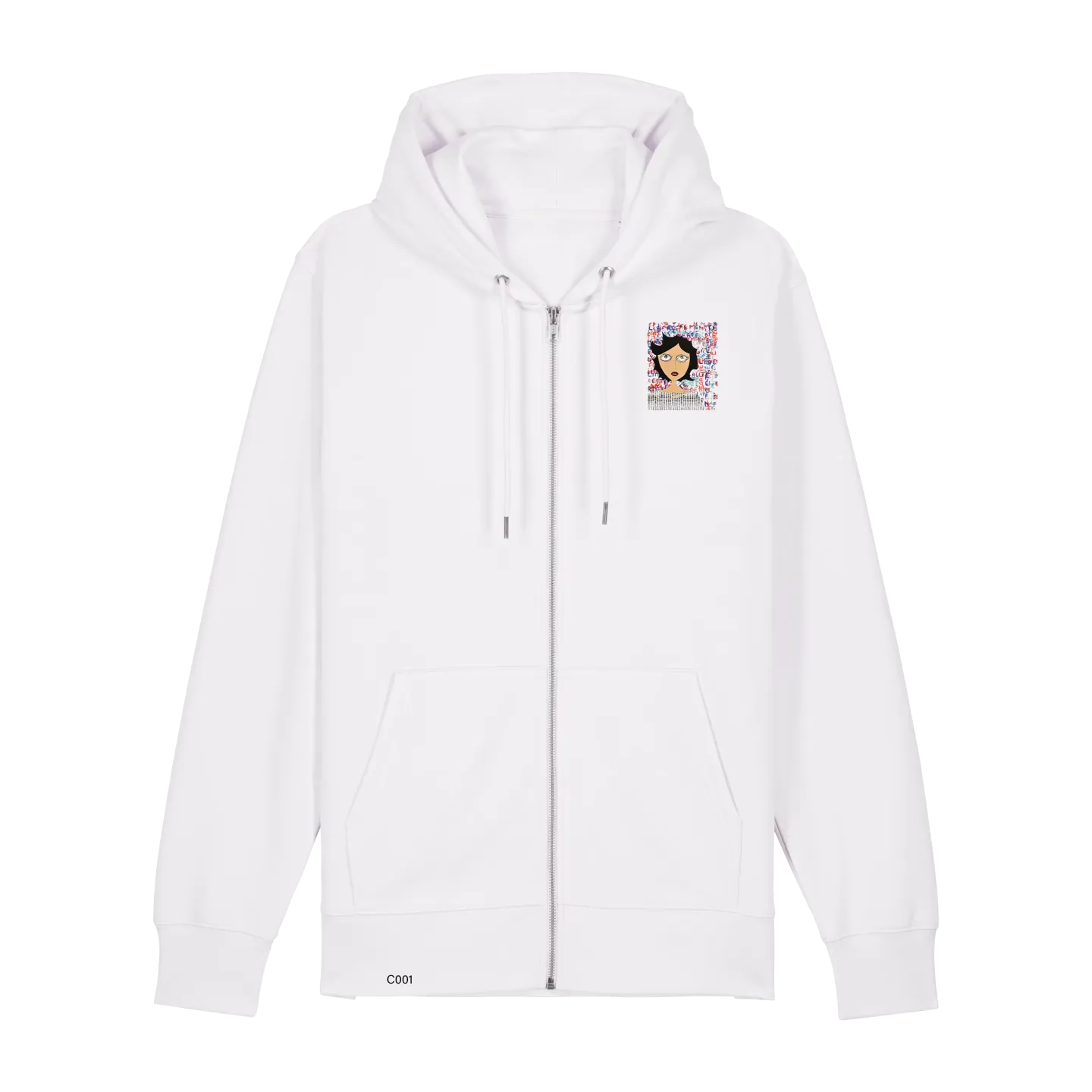 Sweatshirt Zippé - FEMME L.E.F - Label PyM