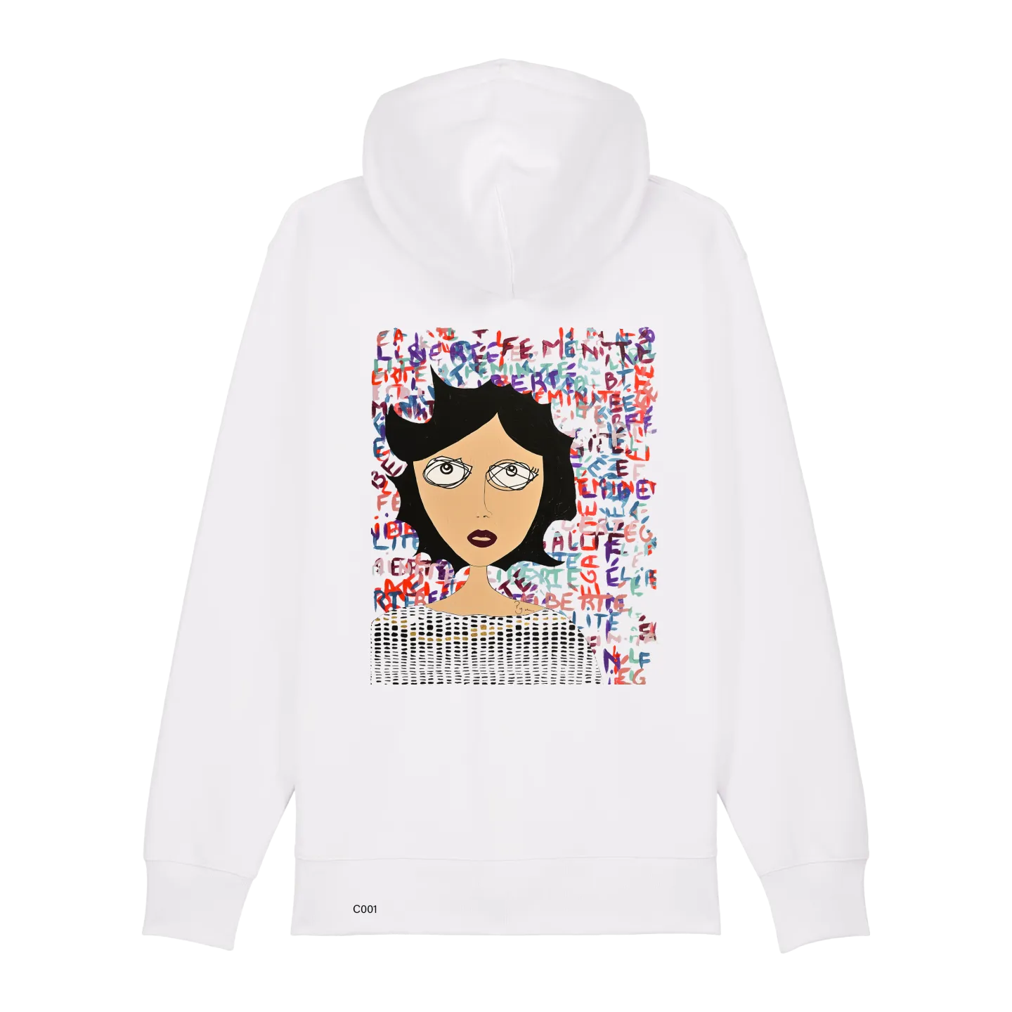 Sweatshirt Zippé - FEMME L.E.F - Label PyM