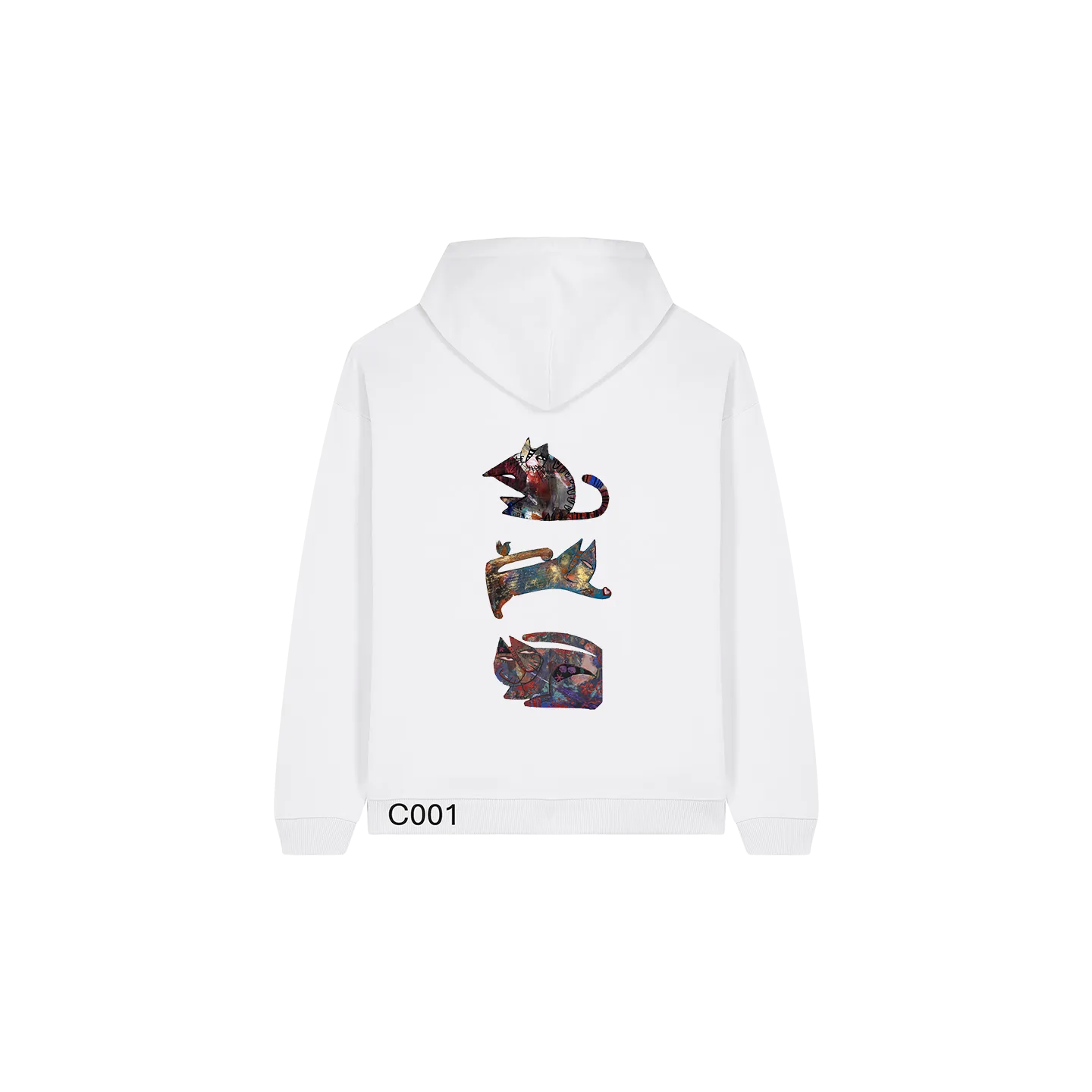 Sweatshirt Oversize - LES CHATS - Label DINA