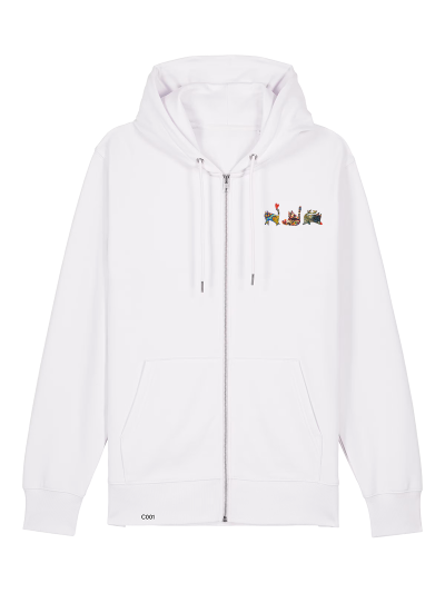 Sweats Zippé - CHATS DE COEUR - Label DINA