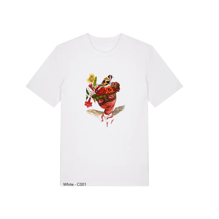 T-shirt Unisexe - LE CHARDONNERET - Label DINA	