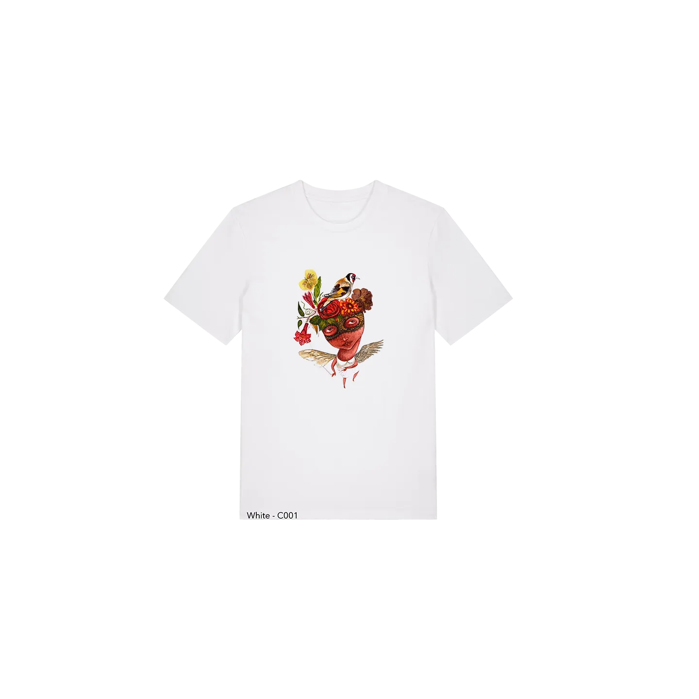 T-shirt Unisexe - LE CHARDONNERET - Label DINA	