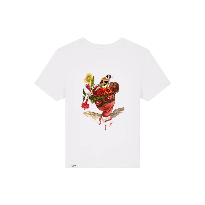 T-shirt Femme - LE CHARDONNERET - Label DINA	