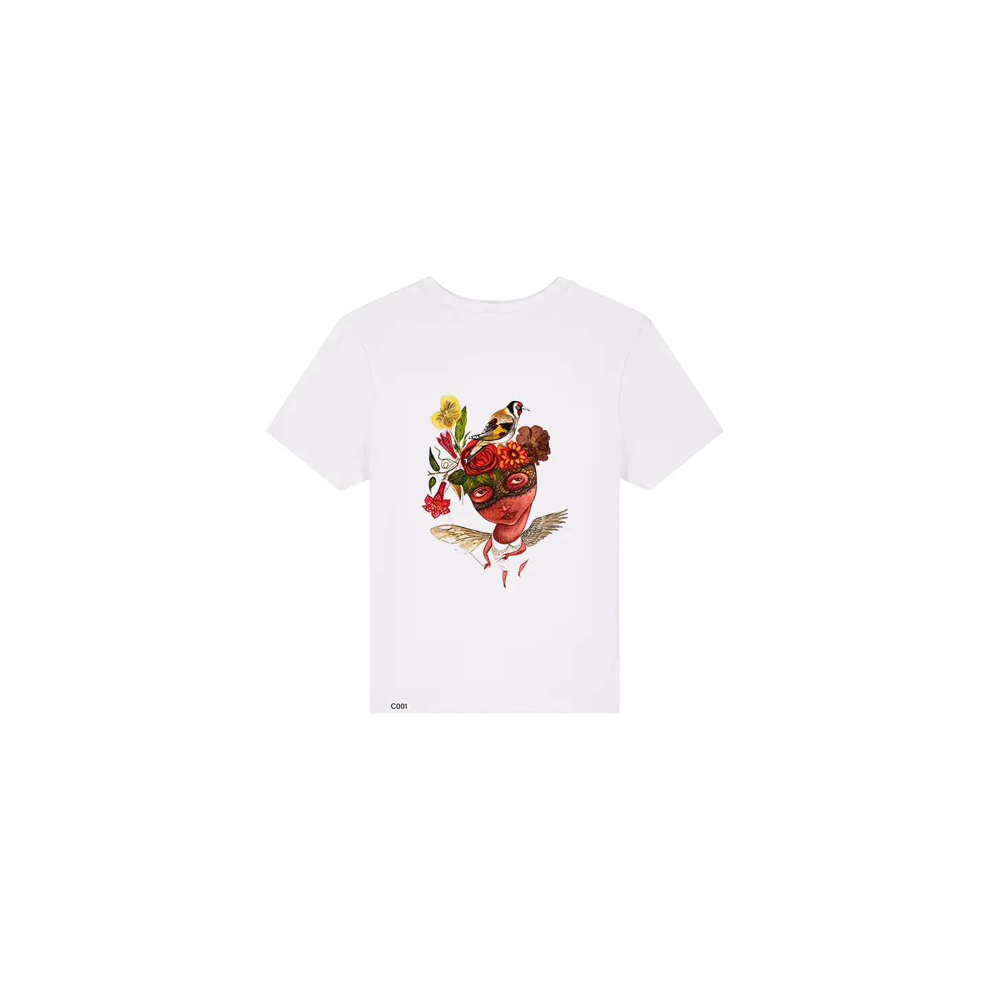 T-shirt Femme - LE CHARDONNERET - Label DINA	