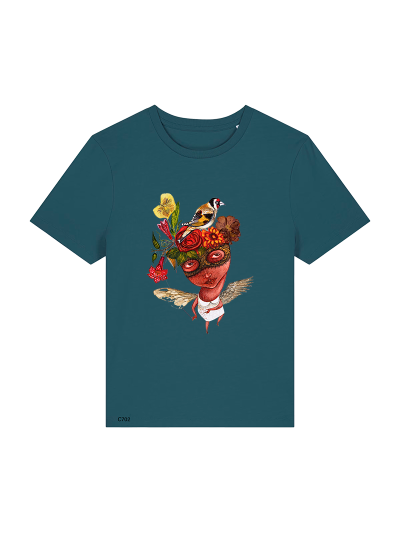 T-shirt Femme - LE CHARDONNERET - Label DINA	