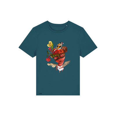 T-shirt Femme - LE CHARDONNERET - Label DINA	