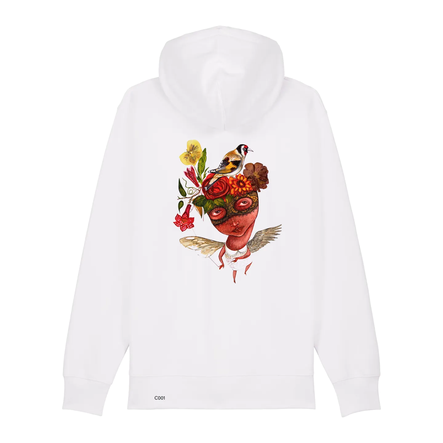 Sweatshirt Zippé - LE CHARDONNERET - Label DINA	