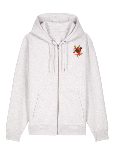 Sweats Zippé - LE CHARDONNERET - Label DINA	