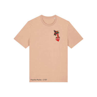 T-shirt Unisexe - DAME DE COEUR - Label DINA	