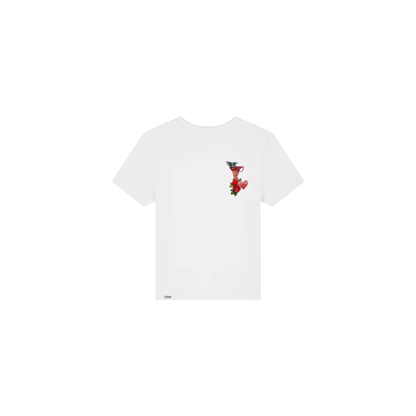 T-shirt Femme - DAME DE COEUR A COEUR - Label DINA	