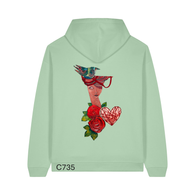 Sweats Unisexe - DAME DE COEUR A COEUR - Label DINA	