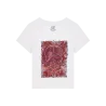 	T-shirt Femme Col V - CALAVERA ROJA - Label BOSSI 
