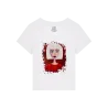 T-shirt Femme Col V - FEMME EN ROUGE - Label PYM 